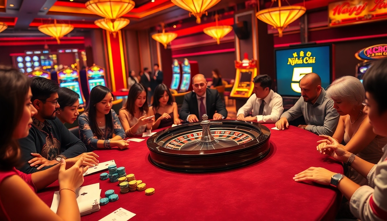 Kèo Nhà Cái 5 elevates your casino night excitement with vibrant roulette and engaged players.